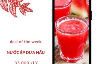 [☕️🇻🇳] La Gare Coffee 🥤 Top1Coffee ☕️  [ deal of the week ] – “Nước Ép Dưa Hấu” @ 35,000/lyÁp dụng từ ngày 24 đến 30 / 01 / 2022 tại cửa hàng hoặc mua mang về (t , shares-0✔️ , likes-5❤️️ , date-2022-01-24 03:00:48🇻🇳🇻🇳🇻🇳📰🆕