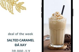 [☕️🇻🇳] La Gare Coffee 🥤 Top1Coffee ☕️ [ deal of the week ] – “Salted Caramel Đá Xay” @ 39,000/lyÁp dụng từ ngày 14 đến 28 / 02 / 2022 tại cửa hàng hoặc mua mang về  , shares-0✔️ , likes-8❤️️ , date-2022-02-14 03:00:53🇻🇳🇻🇳🇻🇳📰🆕