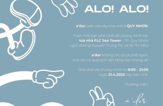 [☕️🇻🇳] A’dor Café 🥤 Top1Coffee ☕️ ᗩᒪO!! ᗩᒪO!!
Nhà mới a’dor sắp “debut” tại QUY NHƠN.
Thân mời bạn ghé chơi với chúng mình nhé! Nhà mới được toạ lạc tại: 𝙩𝙤𝙖̀ 𝙣𝙝 , shares-0✔️ , likes-4❤️️ , date-2022-04-20 06:02:42🇻🇳🇻🇳🇻🇳📰🆕