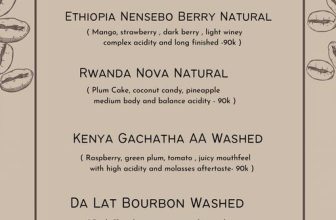 [☕️🇻🇳] Saigon Coffee Roastery 🥤 Top1Coffee ☕️ We would like to introduce some new coffee beans we collected and serve to you in August .
( Please have a look the HandDrip Me , shares-0✔️ , likes-1❤️️ , date-2022-08-08 12:28:03🇻🇳🇻🇳🇻🇳📰🆕