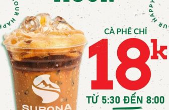 [☕️🇻🇳] Surona Coffee 🥤 Top1Coffee ☕️ Có ai lỡ ghiền Cà phê Nâu / Đen đá của
của nhà Surona Red hông ? Surona Red gửi tặng bạn chương trình HAPPY HOUR với giá ưu đãi , shares-1✔️ , likes-10❤️️ , date-2023-10-11 03:55:18🇻🇳🇻🇳🇻🇳📰🆕