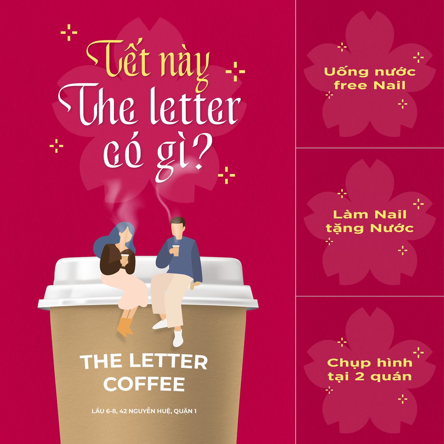 [☕️🇻🇳] The Letter Coffee – Indochine 🥤 Top1Coffee ☕️  Tết này The Letter Coffee chuẩn bị áo dài sẳn cho bạn ( không tính phí ) , và được chụp cả 2 concept tết cả 2 quán ( lầu 6 và l , shares-10✔️ , likes-55❤️️ , date-2024-01-04 21:00:37🇻🇳🇻🇳🇻🇳📰🆕