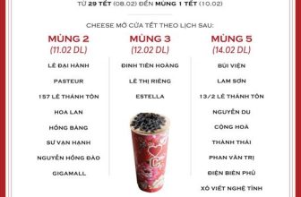 [☕️🇻🇳] Cheese Coffee 🥤 Top1Coffee ☕️ LỊCH HOẠT ĐỘNG TẾT NGUYÊN ĐÁN 2024 CỦA CHEESE COFFEE
Vui tết con Rồng, không quên ghé Cheese. Lưu ngay lịch hoạt động chi nhánh  , shares-4✔️ , likes-136❤️️ , date-2024-02-01 13:00:36🇻🇳🇻🇳🇻🇳📰🆕