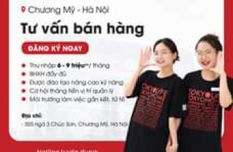 [💼🇻🇳] Tuyển Dụng TokyoLife  👁 Top1Jobs👥 TOKYOLIFE CHÚC SƠN ĐANG TUYỂN NHÂN VIÊN TƯ VẤN BÁN HÀNG – BẠN ĐÃ ỨNG TUYỂN CHƯA?
Chi tiết công việc và ứng tuyển tại:
Về Tokyo , shares-0✔️ , likes-8❤️️ , date-2024-03-26 04:00:01🇻🇳🇻🇳🇻🇳📰🆕