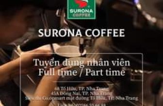 [☕️🇻🇳] Surona Coffee 🥤 Top1Coffee ☕️ TUYỂN DỤNG SURONA COFFEE
Link đăng ký :Thông tin liên hệ:Qua #zalo
SĐT: 0978 369379 Mr Anh Vũ1/ NHÂN VIÊN PHA CHẾ
Vị t , shares-2✔️ , likes-7❤️️ , date-2024-03-05 03:51:33🇻🇳🇻🇳🇻🇳📰🆕