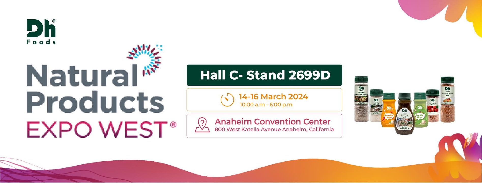 [😋🇻🇳] Dh Foods – ❤ GIA VỊ TỰ NHIÊN – HÀNH TRÌNH ĐI KHẮP VIỆT NAM VÀ VƯƠN RA THẾ GIỚI ❤ 🍔Top1Food 🍜 – 🌼 ĐỪNG QUÊN GHÉ THĂM GIAN HÀNG DH FOODS TẠI EXPO WEST 2024 🌼Thông tin sự ki …