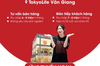 [💼🇻🇳] Tuyển Dụng TokyoLife  👁 Top1Jobs👥 [VĂN GIANG – HƯNG YÊN] TUYỂN DỤNG NHÂN VIÊN TƯ VẤN BÁN HÀNG & ĐÓN TIẾP KHÁCH HÀNG (BẢO VỆ)
Địa chỉ làm việc: 238 – 240 Đường 17 , shares-0✔️ , likes-4❤️️ , date-2024-03-18 04:00:01🇻🇳🇻🇳🇻🇳📰🆕