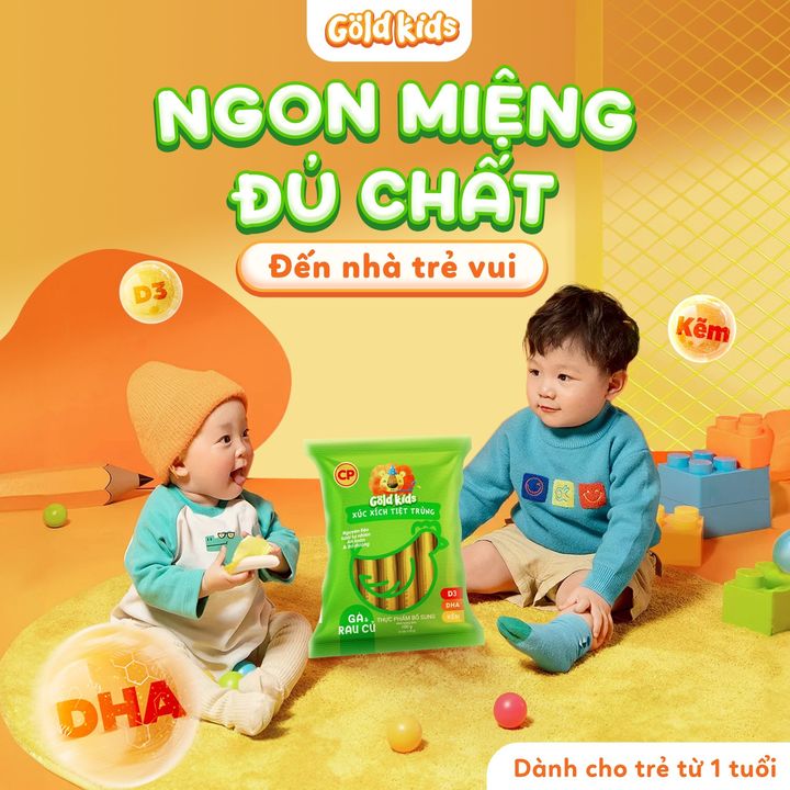 [👶🇻🇳] Con Cưng – Mang đến những sản phẩm tốt nhất cho trẻ em Việt Nam 😎❤️️⭐️ – NGON MIỆNG, ĐỦ CHẤT – ĐẾN NHÀ TRẺ VUI VỚI XÚC XÍCH ĂN DẶM GOLDKIDSKhoe với  …