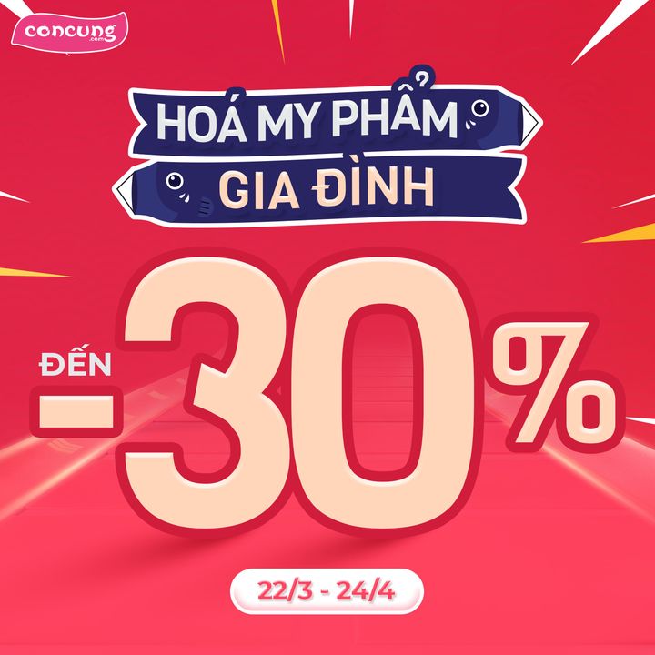 [👶🇻🇳] Con Cưng – Mang đến những sản phẩm tốt nhất cho trẻ em Việt Nam 😎❤️️⭐️ – ✨ GIẢM SỐC ĐẾN 30% – CHỈ TỪ #26K: TẤT CẢ HÓA MỸ PHẨM GIA ĐÌNH💦 Deal h …