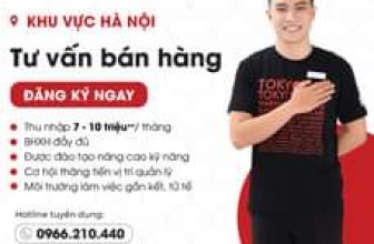 [💼🇻🇳] Tuyển Dụng TokyoLife  👁 Top1Jobs👥    Ting ting ting !! Bạn vừa nhận được một lời mời trở thành NHÂN VIÊN TƯ VẤN BÁN HÀNG KHU VỰC HÀ NỘI
Chớp ngay cơ hội ngay tạ , shares-0✔️ , likes-17❤️️ , date-2024-03-23 06:21:51🇻🇳🇻🇳🇻🇳📰🆕