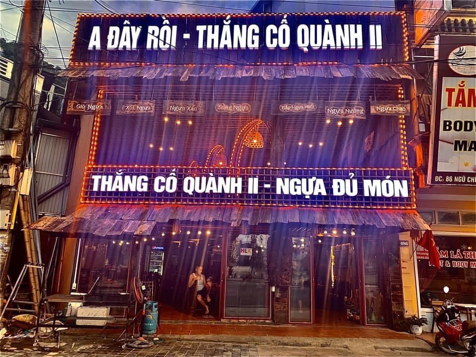 Ăn thắng cố ở đâu Sapa? Thắng cố Quành II