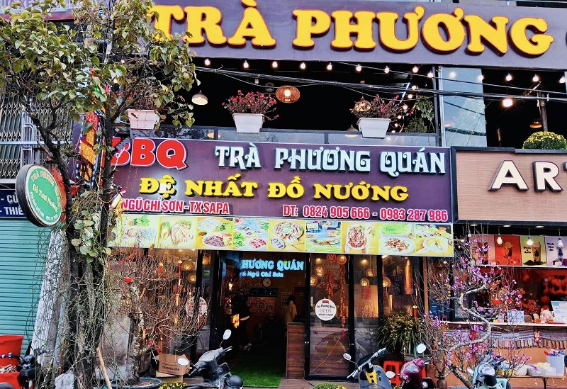 TOP quán nướng ngon bổ rẻ ở Sapa. Trà Phương Quán