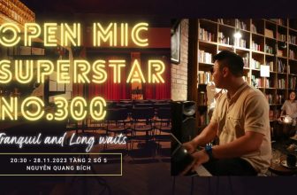 [☕️🇻🇳] Tranquil Books & Coffee –  cafe sách đẹp 🥤 Top1Coffee ☕️ Open Mic đã bước sang số 300, có thể coi là một trong những dấu mốc đáng tự hào nhất của Tranquil. Books & Coffee, không chỉ có  , shares-2✔️ , likes-55❤️️ , date-2023-11-27 13:00:23🇻🇳🇻🇳🇻🇳📰🆕