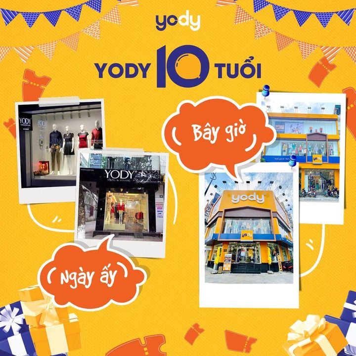 [👗🇻🇳] Yody – Thời trang thiết kế Việt, năng động, giúp khách hàng trẻ trung hơn mỗi ngày 👕 Top1Fashion 👗 – YODY ngày ấy – bây giờ!

2014 – 2024 ❤️ Hành trình 10 năm đầy khát vọng

——- …