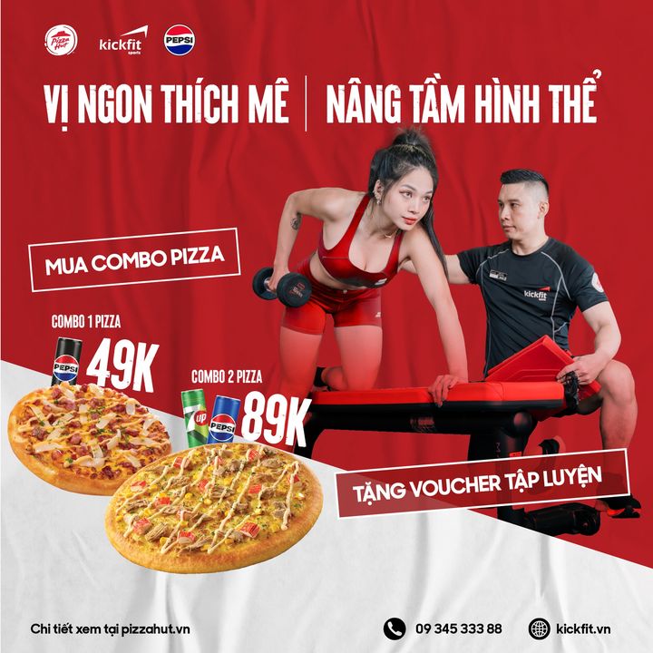 [🍕🇻🇳] Pizza Hut Việt Nam 🍕 Top1Pizza – no1Pizza 🥘 – 🔥 Được Ăn Được Nói, Được GÓI TẬP Kickfit Sports Mang Về! 🏋️📣 Áp  …