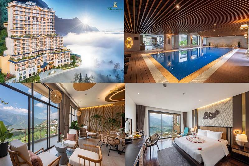 TOP khách sạn có bể bơi 4 mùa, vô cực, nước nóng đẹp nhất Sapa. KK Sapa Hotel