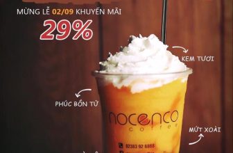 [☕️🇻🇳] Nocenco Coffee 🥤 Top1Coffee ☕️ Tưng bừng khuyến mãi- Đón chào Tết Độc lập 2/9Ưu đãi 29% món HELLO VIETNAM ngày 2/9Một mùa Tết Độc lập và một mùa thu mới v , shares-8✔️ , likes-38❤️️ , date-2020-09-01 12:59:48🇻🇳🇻🇳🇻🇳📰🆕