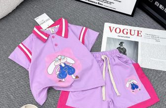 [🆕🇻🇳] Phân Phối – Bán Buôn – Bán Sỉ Vkids 😎❤️️⭐️ – 💖Buôn_sỉ_HN💖 Bộ bé gái, chất cotton cổ bẻ mềm, dáng áo rộng, quần sooc d …