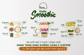 [☕️🇻🇳] Fcoffee 🥤 Top1Coffee ☕️ THỨC UỐNG HEALTHY – SÁNH TRÀN DINH DƯỠNGCùng đón chờ những thức uống mới cực kì hấp dẫn và lần đầu tiên có mặt tại F coffee!  , shares-23✔️ , likes-365❤️️ , date-2021-03-05 08:29:40🇻🇳🇻🇳🇻🇳📰🆕