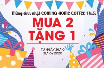 [☕️🇻🇳] Coming Home – Coffee – Tea 🥤 Top1Coffee ☕️  CHÚC MỪNG SINH NHẬT COMING HOME COFFEE 1 TUỔITừ một ấm ủ nhỏ là có nơi để uống cà phê theo đúng gu của mình lại được chia sẻ , shares-2✔️ , likes-15❤️️ , date-2020-10-23 13:36:25🇻🇳🇻🇳🇻🇳📰🆕