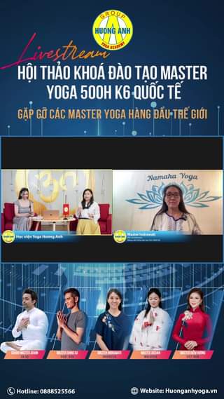[🧘‍♀️🇻🇳] Hương Anh Fitness & Yoga 🧘‍♀️ Top1Fitness 💪 – Hội thảo giao lưu trực tuyến cùng các Master hàng đầu thế giới | Khóa đào t …