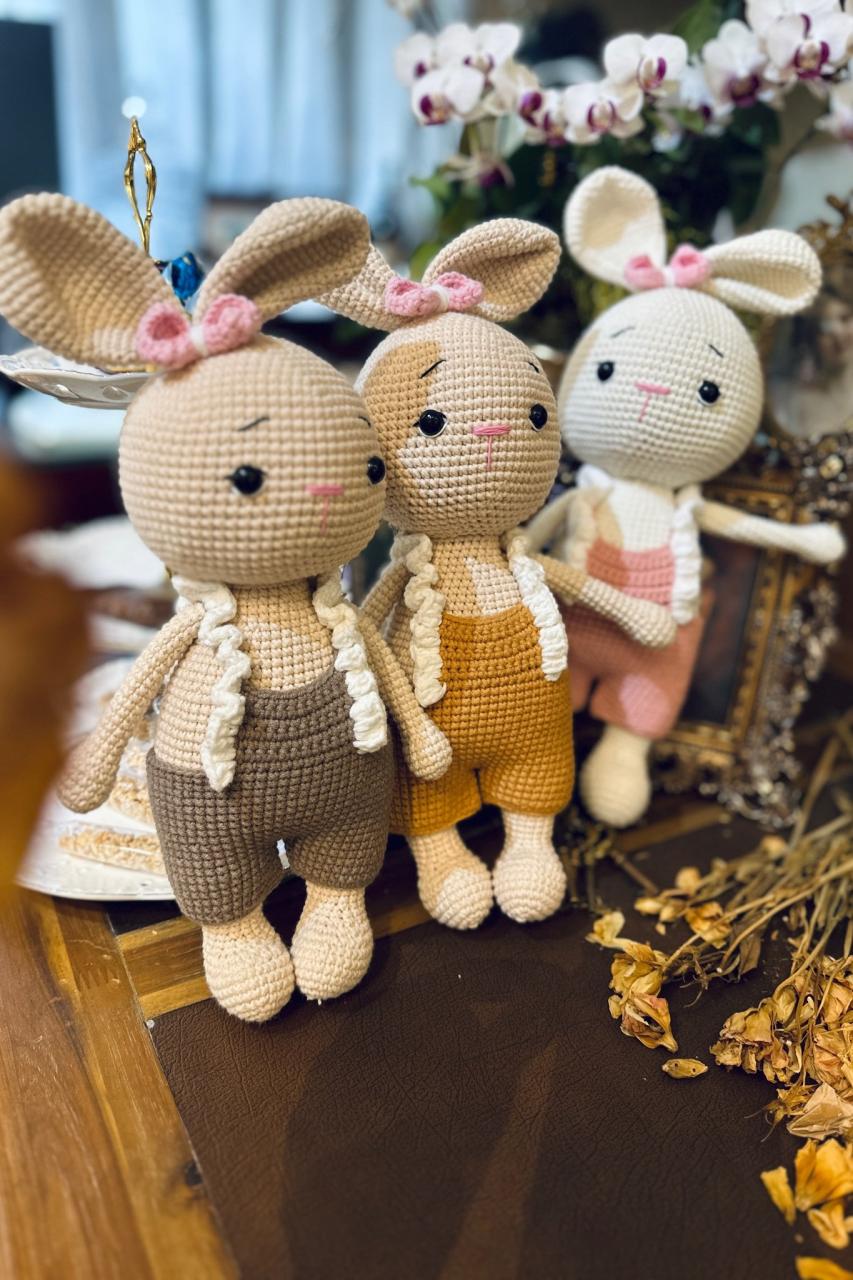 [🛒🇻🇳]Crochet Thỏ Blanc yếm bèo – Woori Toys , SKU – – woorihouse.vn 🇻🇳🛒Top1Shop🛒 🇻🇳Top1Vietnam🇻🇳 🛍🛒🇻🇳