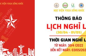 [🆕🇻🇳] Yoga Hoàng Anh – Học Viện Sống Khỏe 🧘 Top1Yoga 🧘 Thông báo nghỉ lễ
, shares-2✔️ , likes-1❤️️ , date-2022-04-28 06:38:52🇻🇳🇻🇳🇻🇳📰🆕