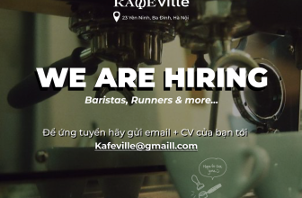 [☕️🇻🇳] Kafeville – Espresso and hand craft coffee bar 🥤 Top1Coffee ☕️ Kafeville nhắn tìm đồng đội – Baristas & runners wanted @23 Yên Ninh, Ba Đình, Hà Nội
Nếu bạn yêu thích cà phê, thân thiện, cởi  , shares-1✔️ , likes-33❤️️ , date-2022-06-04 03:43:28🇻🇳🇻🇳🇻🇳📰🆕
