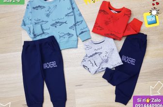 [🆕🇻🇳] Top1Order_Sỉ_Vkids 🛒 ❤️️⭐️ R240046M- Bộ nỉ da cá bo gấu in cá mực, hiệu Chucan, size 2-6/R5
HOTT CHÀO THU SANG
Sỉ ri 130k
𝑻𝒖𝒚𝒆̣̂𝒕 𝒏𝒉𝒂̂́𝒕 𝒕𝒓𝒂̂̀𝒏 gi𝒂𝒏 𝒍𝒂̀ 𝒆𝒎 , shares-0✔️ , likes-0❤️️ , date-2022-07-14 08:53:08🇻🇳🇻🇳🇻🇳📰🆕