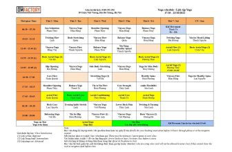 [🆕🇻🇳] Aerial Yoga Vietnam 🧘 Top1Yoga 🧘  THÔNG BÁO – LỊCH TẬP YOGA HÀ NỘIOM Factory xin gửi các Quý Hội Viên lịch tập của 2 cơ sở Triệu Việt Vương và Tô Ngọc Vân tại Hà Nội.
Lịch áp dụng từ n , shares-0✔️ , likes-0❤️️ , date-2022-10-17 03:22:00🇻🇳🇻🇳🇻🇳📰🆕