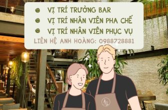 [☕️🇻🇳] An’s Garden Café 🥤 Top1Coffee ☕️ AN’ GARDEN CAFE & RESTAURANT TUYỂN DỤNG THÁNG 11
Vị trí trưởng Bar
Yêu cầu công việc
_ Đã có kinh nghiệm ở vị trí tương đương t , shares-0✔️ , likes-1❤️️ , date-2022-10-30 10:33:15🇻🇳🇻🇳🇻🇳📰🆕