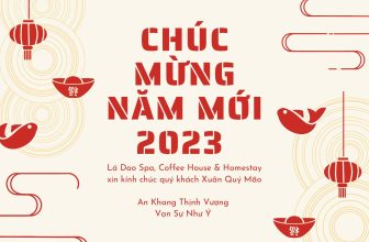 [☕️🇻🇳] La Dao Spa – Coffee House, homestay 🥤 Top1Coffee ☕️ Chúc Mừng Năm Mới Xuân Quý Mão 2023
Nhân dịp đầu xuân năm mới, Lá Dao Spa, Coffee House & Homestay kính chúc quý khách An K , shares-0✔️ , likes-4❤️️ , date-2023-01-23 07:51:36🇻🇳🇻🇳🇻🇳📰🆕