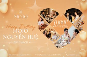 [☕️🇻🇳] MOJO Boutique Coffee 🥤 Top1Coffee ☕️  𝟏 𝐲𝐞𝐚𝐫 – 𝐟𝐫𝐨𝐦 𝐡𝐞𝐚𝐫𝐭 𝐭𝐨 𝐡𝐞𝐚𝐫𝐭𝐬
Hành trình 1 năm vừa qua, MOJO Nguyễn Huệ hân hạnh đón tiếp hơn 100.000 lượt khách và vinh dự là  , shares-6✔️ , likes-121❤️️ , date-2023-03-08 13:00:02🇻🇳🇻🇳🇻🇳📰🆕