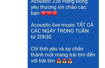 [☕️🇻🇳] Acoustic Cafe 236 Hàng Bông 🥤 Top1Coffee ☕️ Trả lời thế nào bây giờ..  Đọc xong mà buồn lây.. Thôi thì sốp sẽ để bạn hát hẳn 2 bài cho vui gấp đôi nhé..  #acoustic #acousti , shares-0✔️ , likes-41❤️️ , date-2023-04-27 07:06:56🇻🇳🇻🇳🇻🇳📰🆕