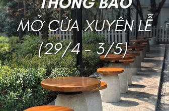 [☕️🇻🇳] La Farine 🥤 Top1Coffee ☕️ [ENGLISH BELOW]𝐓𝐇𝐎̂𝐍𝐆 𝐁𝐀́𝐎 𝐌𝐎̛̉ 𝐂𝐔̛̉𝐀 𝐍𝐆𝐀̀𝐘 𝐋𝐄̂̃ 𝟑𝟎/𝟒 – 𝟏/𝟓Vẫn như mọi năm, La Farine sẽ mở cửa xuyên kỳ nghỉ lễ 30/4 – 1/5  , shares-1✔️ , likes-32❤️️ , date-2023-04-28 09:52:32🇻🇳🇻🇳🇻🇳📰🆕