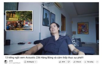 [☕️🇻🇳] Acoustic Cafe 236 Hàng Bông 🥤 Top1Coffee ☕️ Không phải Phê – Mà là quá Phê !!!Acoustic 236 Hàng Bông – Live Music All night From 20h30——————————— , shares-1✔️ , likes-41❤️️ , date-2023-06-09 08:34:59🇻🇳🇻🇳🇻🇳📰🆕
