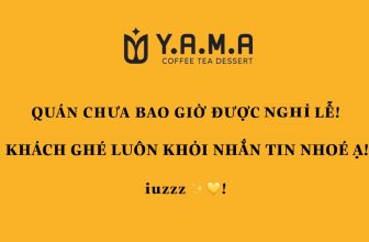 [☕️🇻🇳] YAMA Coffee Tea Dessert – Tây Ninh 🥤 Top1Coffee ☕️  Quán chưa bao giờ nghỉ lễ hết trơn, làm việc xuyên lễ xuyên Tết!
Các cậu ghé chơi nha!
***********************************
Ho , shares-0✔️ , likes-18❤️️ , date-2023-08-31 12:00:53🇻🇳🇻🇳🇻🇳📰🆕