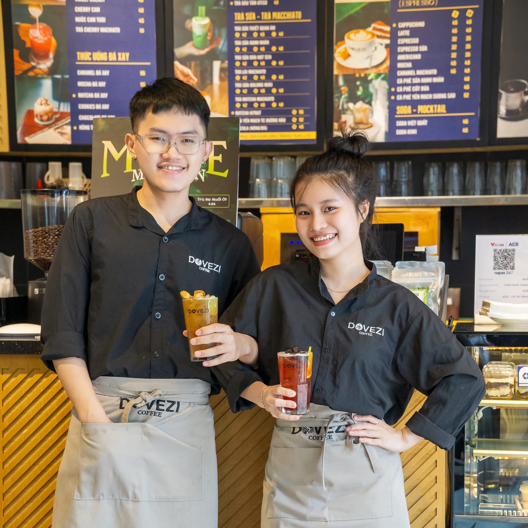 [☕️🇻🇳] DoveZi Coffee 🥤 Top1Coffee ☕️ Ting Ting Ting
Bạn có hẹn với DoveZi hôm nay !!!
Hai siêu phẩm Trà Me Muối Ớt và Trà Mận Ô Mai chính thức trình làng rồi đây , shares-1✔️ , likes-36❤️️ , date-2024-04-04 04:18:46🇻🇳🇻🇳🇻🇳📰🆕