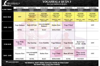 [🆕🇻🇳] YOGA SHALA – Bậc thầy ẤN ĐỘ – Đẳng cấp YOGA 🧘 Top1Yoga 🧘 LỊCH TẬP TỪ 25.03.2024- 31.03.2024Yogashala xin gửi Quý hội viên lịch học tại trung tâm vào tuần sau.
Quý hội viên vui lòng theo dõi lịch học được cập n , shares-0✔️ , likes-17❤️️ , date-2024-03-24 11:22:39🇻🇳🇻🇳🇻🇳📰🆕