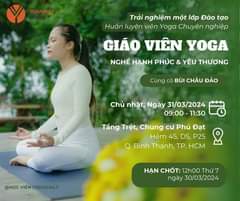 [🆕🇻🇳] Yogadaily – Trung tâm Yoga uy tín tại TPHCM 🧘 Top1Yoga 🧘  CƠ HỘI TRẢI NGHIỆM HỌC HLV YOGA CHUYÊN NGHIỆP miễn phí (31/03)
 Đăng ký tại đây:


Lớp Trải nghiệm này dành cho bạn muốn tìm hiểu về nghề HLV Yoga và chươ , shares-0✔️ , likes-0❤️️ , date-2024-03-29 00:49:00🇻🇳🇻🇳🇻🇳📰🆕