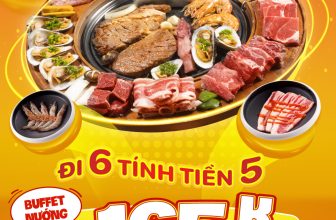 [🆕🇻🇳] Yaki Yaki Yo – Buffet băng chuyền nướng 🍔 Top1Food 🍜 ĐI 6 TÍNH 5 | MÊ ĐẮM BUFFET NƯỚNG CHỈ TỪ 165K
Một chiếc deal siêu iu gắn kết tình thân, tình đồng đội mà không gặp nhau thì quá là lỗi!
Thịt nướng nóng  , shares-2✔️ , likes-14❤️️ , date-2024-05-19 04:34:00🇻🇳🇻🇳🇻🇳📰🆕