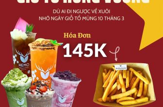 [☕️🇻🇳] Hemo Coffee – Bến Tre 🥤 Top1Coffee ☕️ Mai đi ăn Đám Giỗ hén ghệ
Hemo đãi món Khoai Tây chỉ 17kDù ai đi ngược về xuôi, đi qua đi lại phải đi Hemo, duy nhất ngày Mù , shares-1✔️ , likes-11❤️️ , date-2024-04-17 12:26:57🇻🇳🇻🇳🇻🇳📰🆕