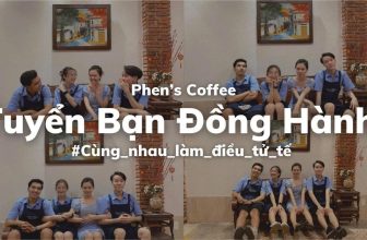 [☕️🇻🇳] Phen’s Coffee 🥤 Top1Coffee ☕️ CÁC BẠN ĐỌC KỸ nội dung trước khi ứng tuyển giúp Phen nha.
Nhà Phen’s cần tuyển:
3 PARTIME  (xoay ca)
3 FULLTIME
*** Yêu cầu , shares-0✔️ , likes-2❤️️ , date-2024-04-14 11:46:15🇻🇳🇻🇳🇻🇳📰🆕