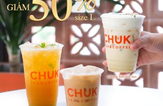 [☕️🇻🇳] Chuk Tea – Coffee 🥤 Top1Coffee ☕️ Chấn động! Giỗ Tổ Hùng Vương đã kết thúc nhưng chương trình khuyến mãi của Chuk thì chưa. Chuk vẫn còn GIẢM 50% SIZE L TOÀN MENU , shares-1✔️ , likes-30❤️️ , date-2024-04-20 02:00:02🇻🇳🇻🇳🇻🇳📰🆕