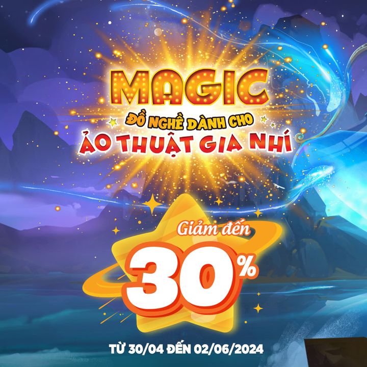 [🧸️🇻🇳] Mykingdom – Đồ Chơi Chính Hãng – An Toàn Cho Bé – Giá Tốt Cho Mẹ 🛴Top1Toys 🧸️ – [ƯU ĐÃI 30%] TRỞ THÀNH ẢO THUẬT GIA NHÍ THẬT DỄ DÀNG 🤔Chắc hẳn ai trong  …