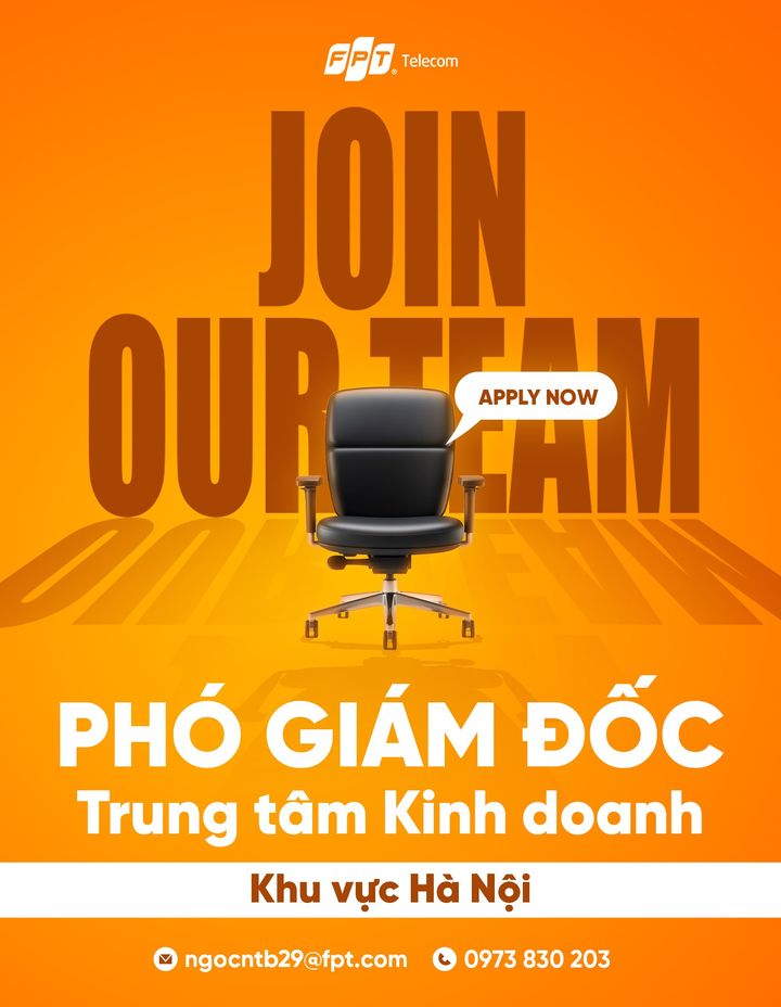 [💼🇻🇳] Tuyển dụng FPT Telecom 💼 Top1Jobs 👥 – Sự nghiệp on topCùng job PHÓ GIÁM ĐỐC Trung tâm Kinh doanh tại Hà NộiChinh ph …