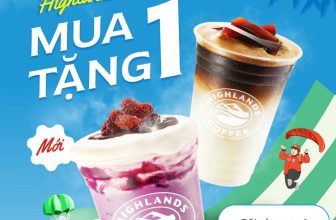[☕️🇻🇳] Highlands Coffee – THƯƠNG HIỆU BẮT NGUỒN TỪ CÀ PHÊ VIỆT NAM 🥤 Top1Coffee ☕️  DEAL CUỐI THÁNG – SIÊU HOÀNH TRÁNG​Kết thúc tháng 4 thêm tuyệt vời với ưu đãi cực sốc của Highlands Coffee – Mua 1 tặng 1 ch , shares-11✔️ , likes-305❤️️ , date-2024-04-29 02:00:06🇻🇳🇻🇳🇻🇳📰🆕