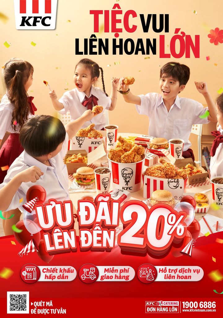 [🍗🇻🇳] KFC Vietnam 🍔Top1Food 🍗 – 🎉 Tiệc vui, Liên hoan lớn!!! 🎉🎊 Những buổi liên hoan ngập tràn niềm vui v …