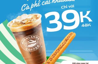 [☕️🇻🇳] Highlands Coffee – THƯƠNG HIỆU BẮT NGUỒN TỪ CÀ PHÊ VIỆT NAM 🥤 Top1Coffee ☕️  ĂN SÁNG – UỐNG CÀ PHÊ​
HIGHLANDS MỜI BẠN CHỈ 39K​Ngày mới tràn đầy năng lượng với chiếc deal siêu xịn từ Highlands Coffee mờ , shares-2✔️ , likes-270❤️️ , date-2024-04-22 00:00:22🇻🇳🇻🇳🇻🇳📰🆕