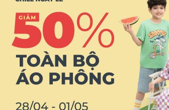 [🆕🇻🇳] Canifa – Khoác lên niềm vui gia đình Việt👕 Top1Fashion 👗  MỞ RỘNG DEAL – CHILL NGÀY LỄ
Gia hạn chương trình từ ngày 28/4 – 1/5GIẢM NGAY 50% cho TOÀN BỘ SẢN PHẨM ÁO PHÔNG áp dụng với sản phẩm thứ 2
GIẢM tới 50% , shares-4✔️ , likes-41❤️️ , date-2024-04-26 02:00:11🇻🇳🇻🇳🇻🇳📰🆕